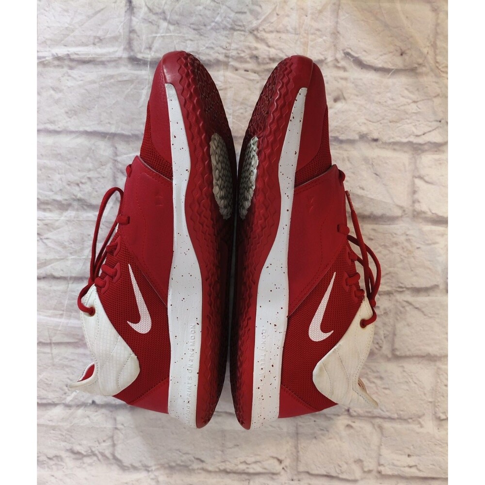 Nike Air PG 3 TB Paul George Mens Size 13.5 University Red CN9513-600 Basketball - Picture 4 of 9